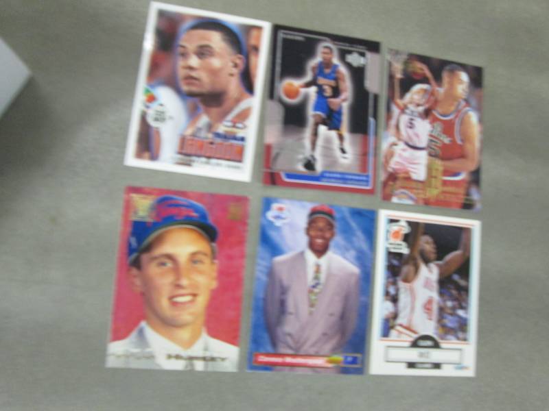 lot 54 image: 100 Basketball Rookie Cards...