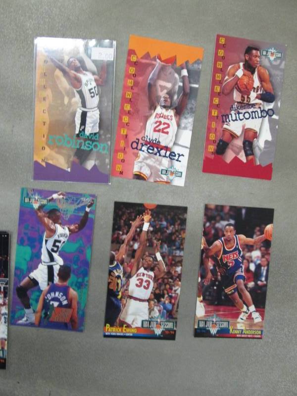 lot 71 image: 30 Basketball Star Cards...