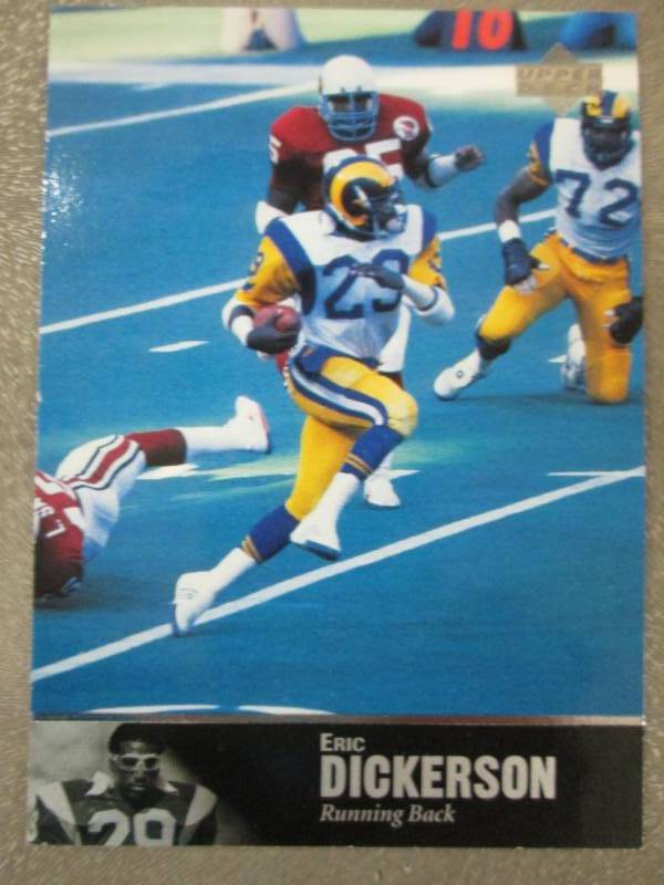 lot 84 image: 100 Eric Dickerson Cards...