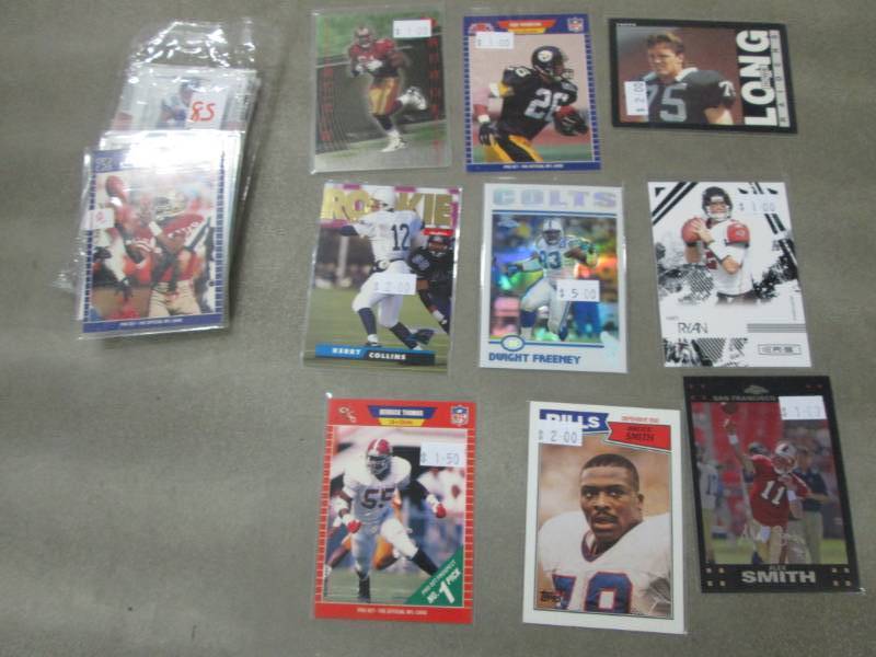lot 85 image: 20 Football Star Cards...