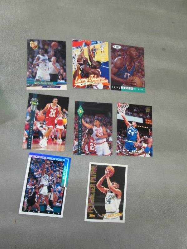 lot 88 image: 100 Basketball Star Cards...