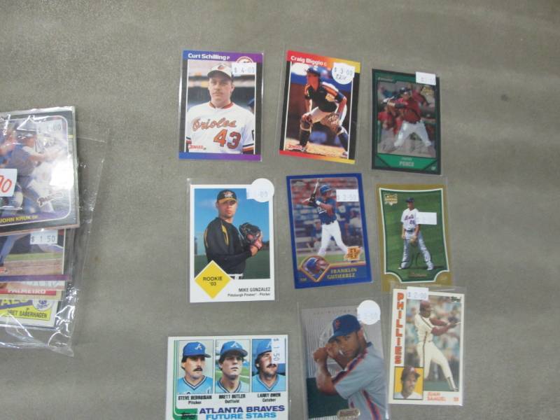 lot 90 image: 20 Baseball Rookie Cards...