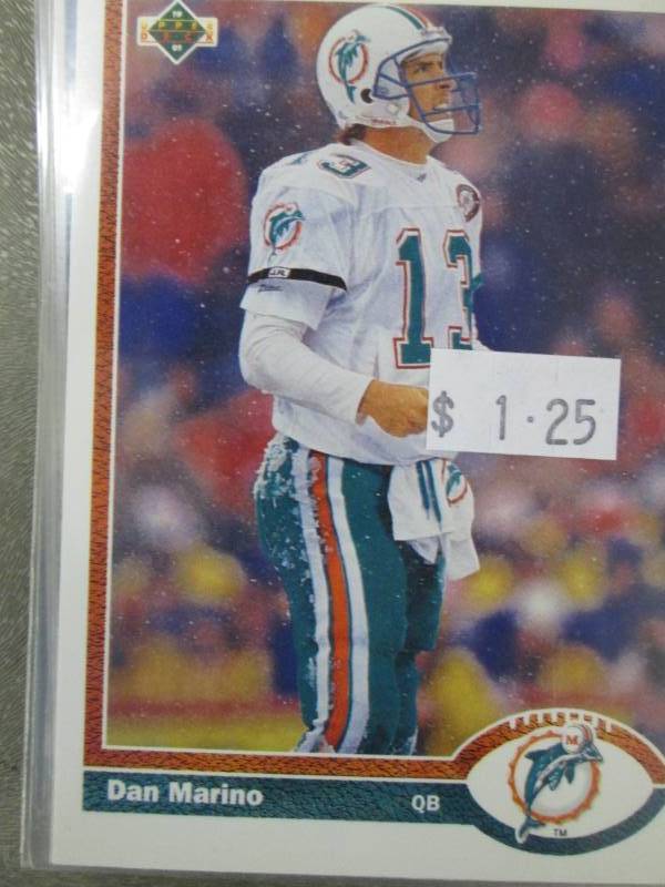 lot 97 image: 20 Dan Marino Cards...