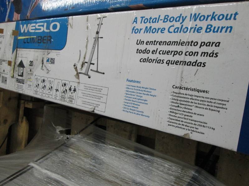 lot 334 image: Weslo Climber, Total Body Workout C...