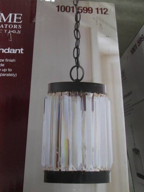 lot 147 image: Home Decorators Collection 1-Light ...