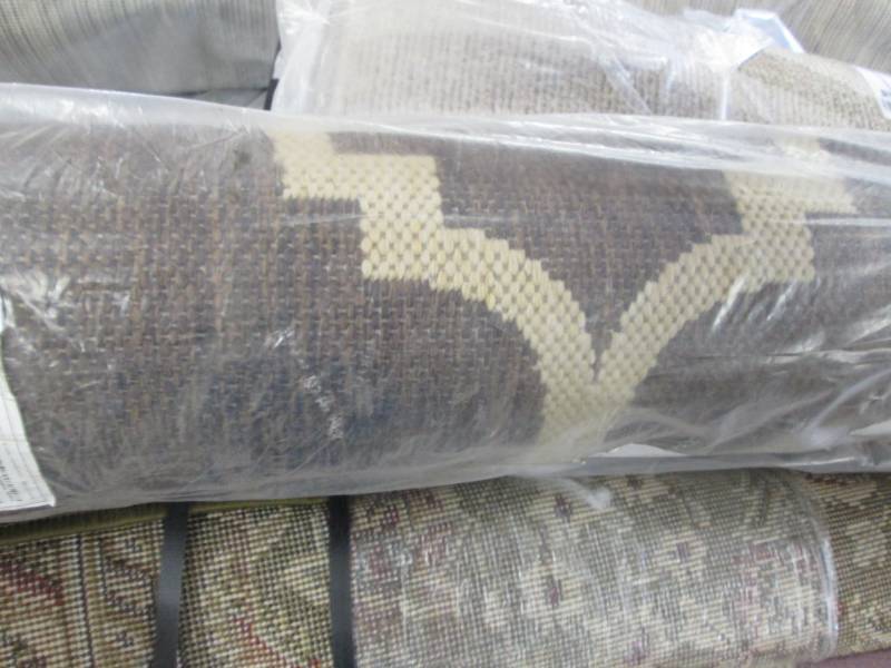 lot 152 image: Hampton Bay Trellis Brown Reversibl...