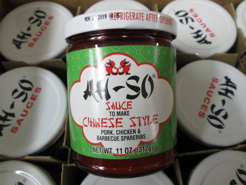 lot 183 image: Case of 12- 11 oz jars Ah So Sparer...