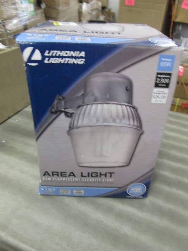 lot 228 image: Lithonia Lighting Wall-Mount Outdoo...