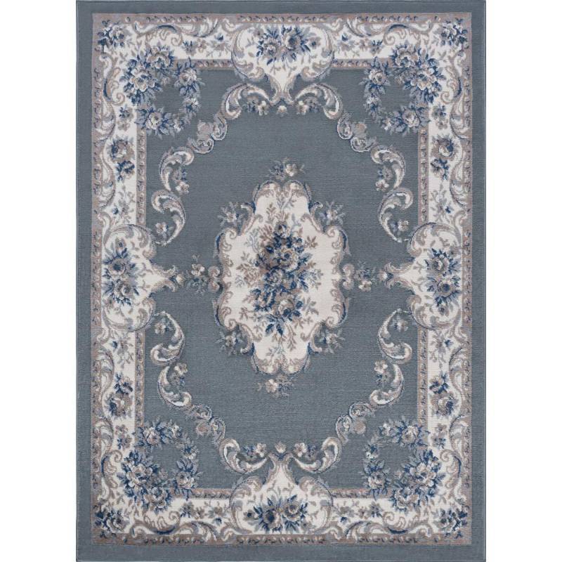 lot 177 image: Tayse Rugs Hampton Traditional Gray...