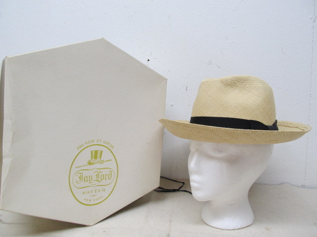 lot 18 image: Vintage Jay Lord Mens Hat - Owned & Worn by White House Photographer