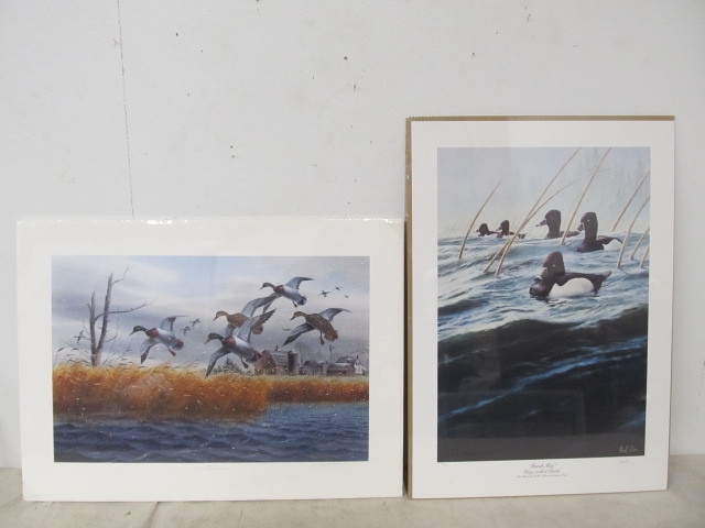 lot 60 image: 2 Signed & Numbered Wildlife Prints