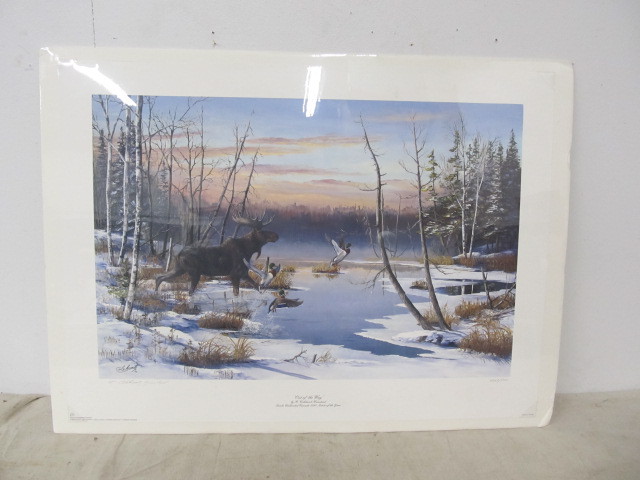 lot 62 image: Out Of The Way Signed & Numbered Print by Colebrook Keirstead
