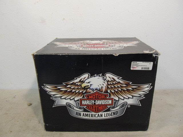 lot 155 image: MINT IN BOX Harley-Davidson Motorcycle Helmet