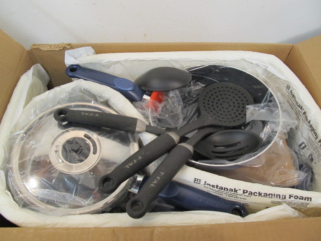 lot 162 image: NEW Complete T-FAL Cookware Set