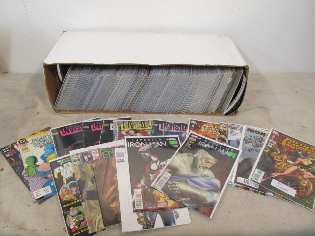 lot 168 image: LARGE Lot of 250 Assorted Comic Books
