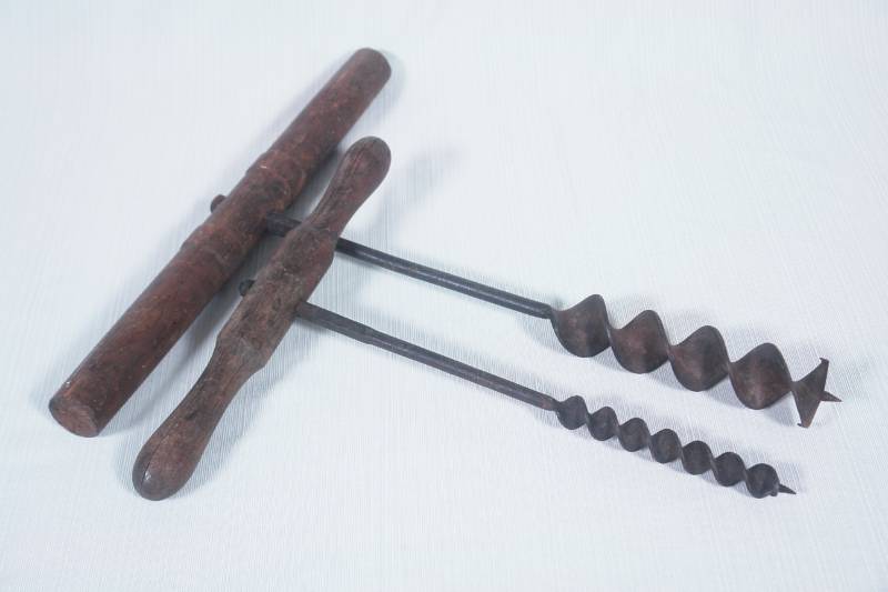 lot 42 image: Two Barrel  Maple Tree Tappers (Hand Drills)