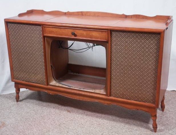 lot 11 image: 195060s Television counsel with TV removed.