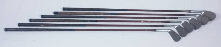 lot 93 image: Vintage Golf Clubs
