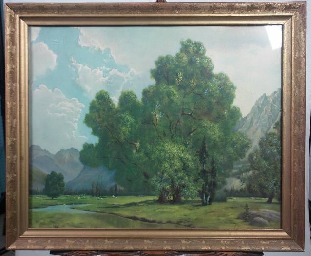 lot 76 image: Vintage Print