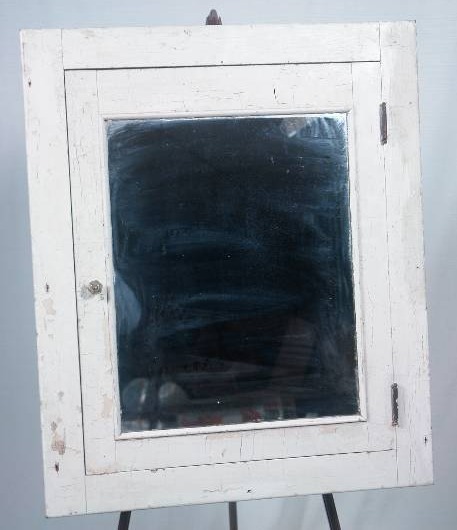 lot 31 image: Primitive Medicine Cabinet