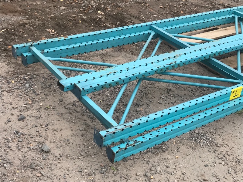 lot 1 image: (2) Pallet Racking Uprights
