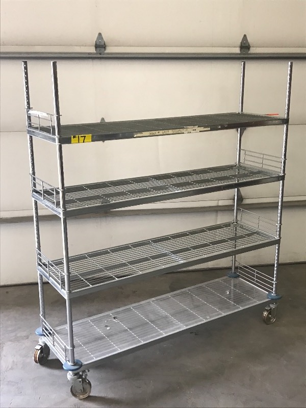 lot 17 image: 18 x 60 Warehouse Shelf