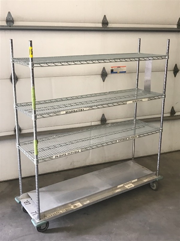 lot 18 image: Metro 18x60 Warehouse Shelf