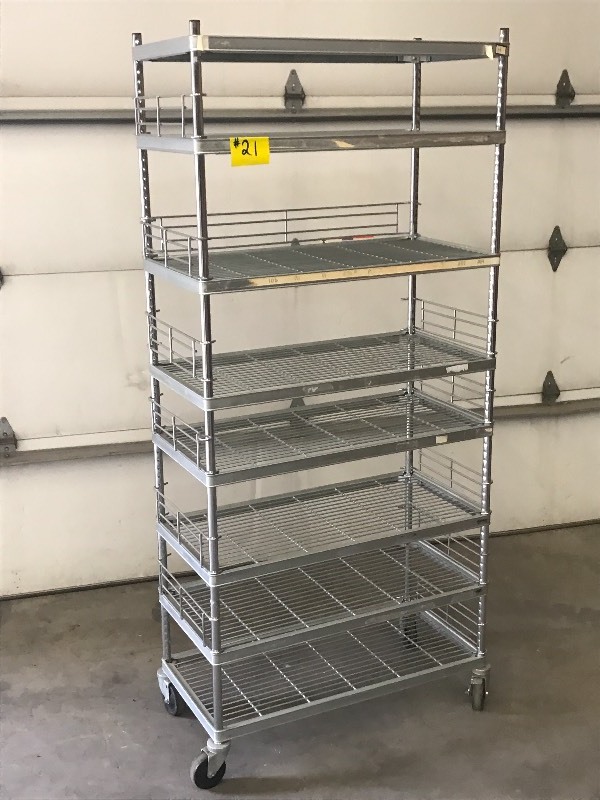 lot 21 image: 18 x 36 Warehouse Shelf