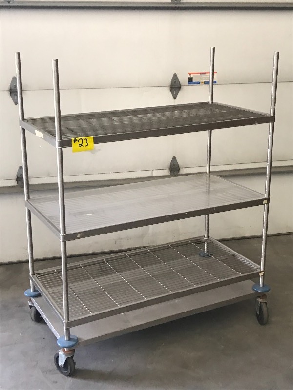 lot 23 image: 24 x 48 Warehouse Shelf