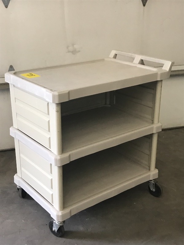 lot 28 image: Plastic Warehouse Cart