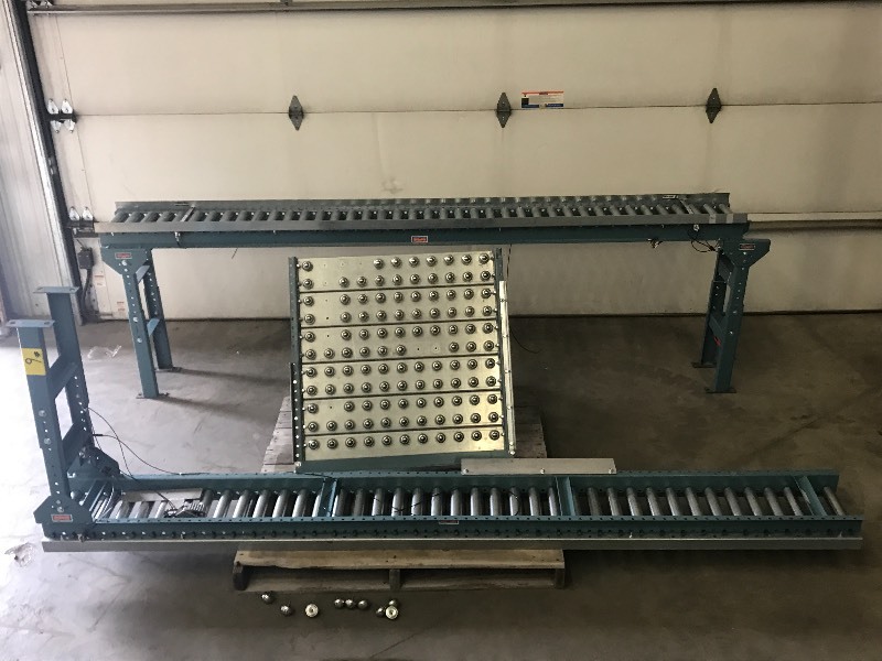 lot 6 image: (2) Metzgar 10ft Roller Tables