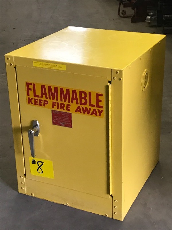 lot 8 image: Eagle Flammable Materials Cabinet
