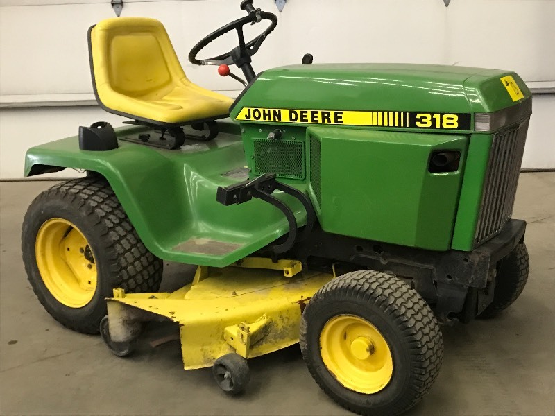 john deere 318 restoration