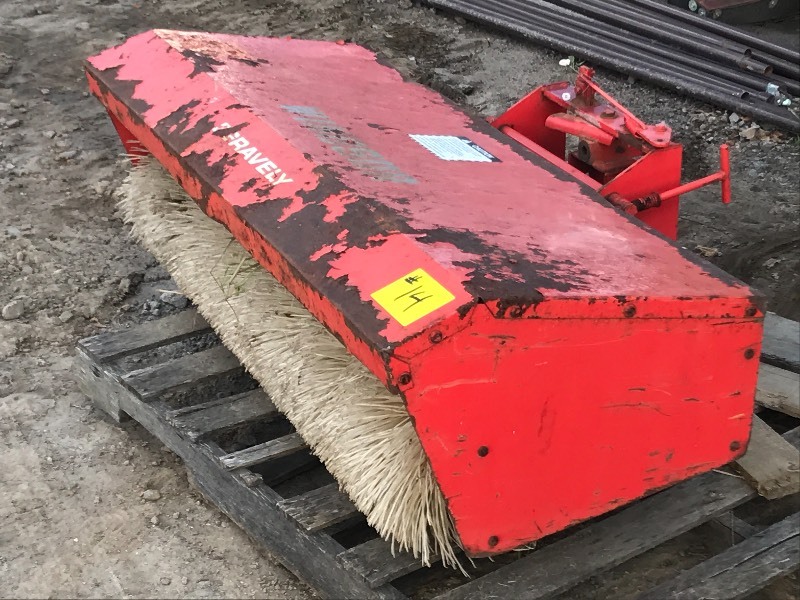lot 14 image: Gravely PTO-Driven Sweeper