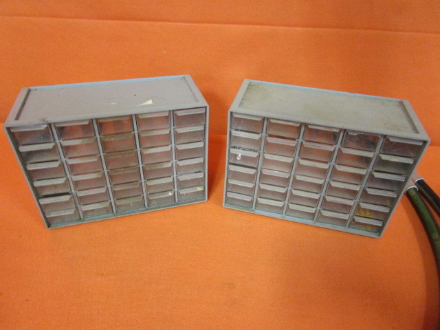 lot 58 image: Parts Organizers, Jumper Cables, Hyd Hoses