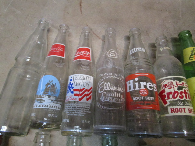 lot 69 image: Vintage Bottles & Glass Insulators