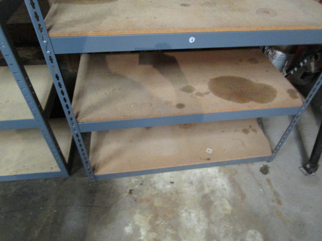 lot 92 image: Garage Shelving 4x2x5