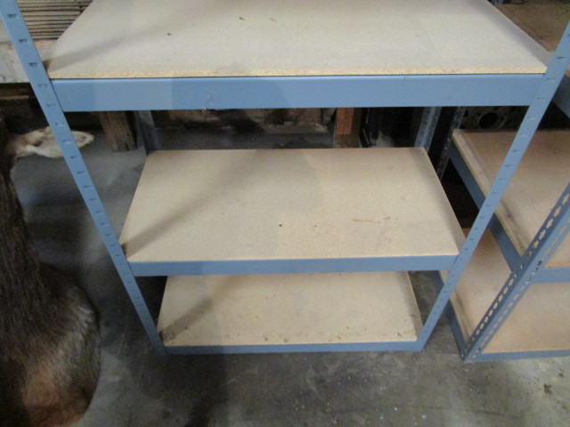 lot 93 image: Garage Shelving 3x18x6