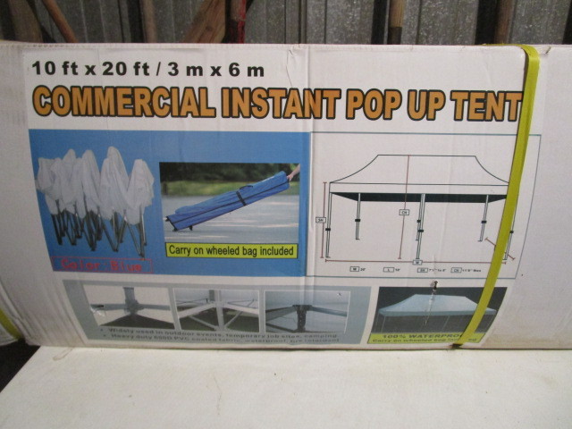 lot 43 image: (New) 10x20 Pop Up Event Tent