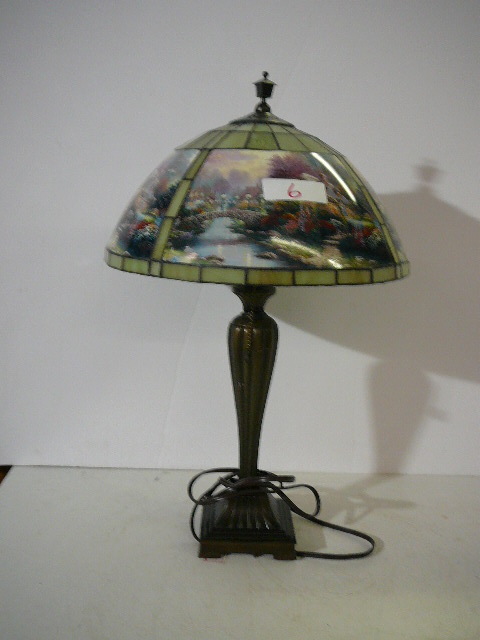 lot 6 image: Table Lamp Metal