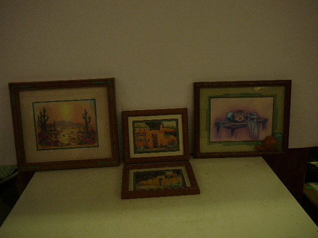 lot 19 image: Various Pictures Framed