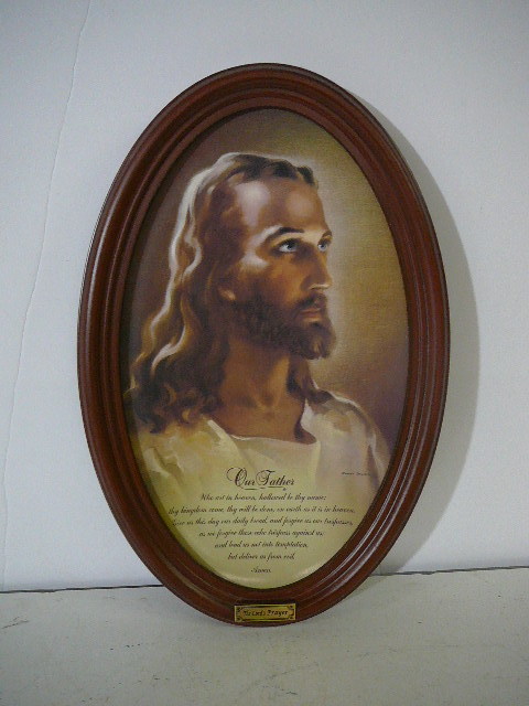 lot 53 image: The Lords Prayer Masterpiece Framed