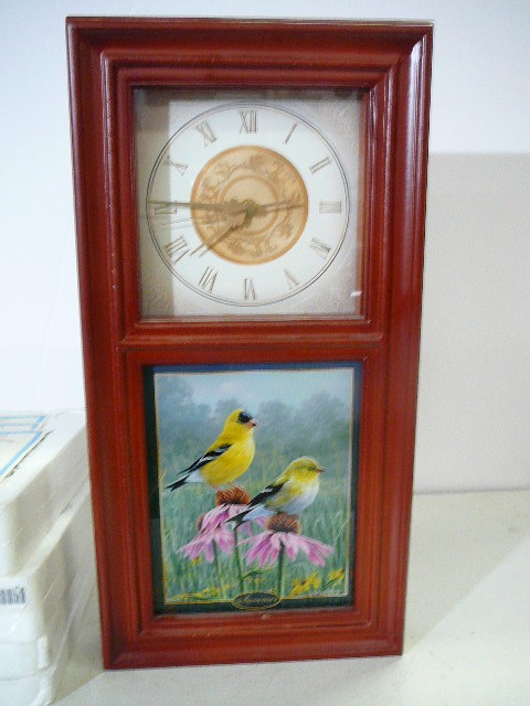 lot 74 image: Seasonal Wall Clock