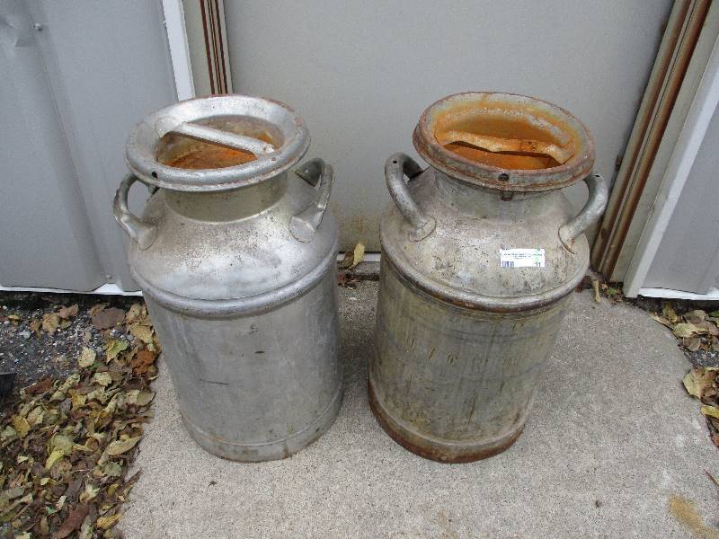 Milk cans
