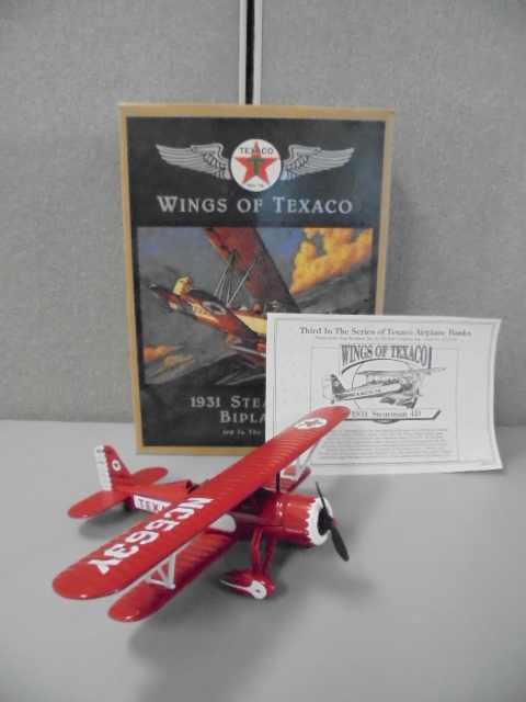 lot 13 image: 1931 Stearmen Biplane Bank