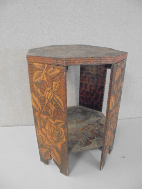 lot 80 image: Carved Wood Table