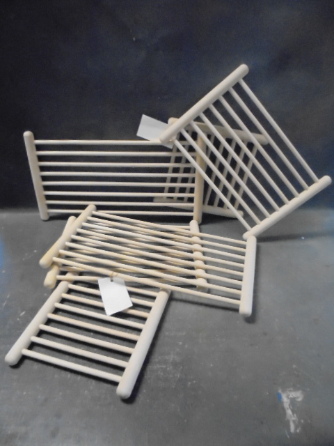lot 104 image: Birch Wood Cooling Racks