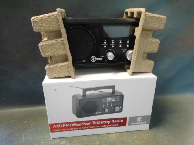lot 58 image: Digital AMFMWeather Tabletop Radio