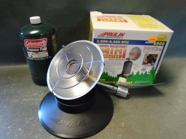 lot 59 image: Mini Propane Heater