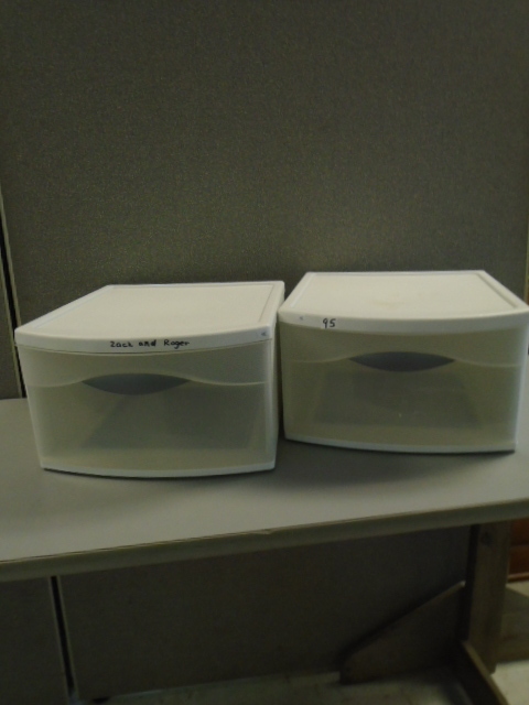 lot 95 image: Plastic Drawers